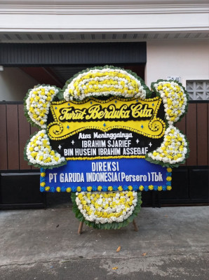 Papan Bunga Duka di Wringinanom