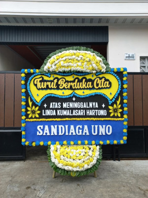Papan Bunga Duka di Wringinanom